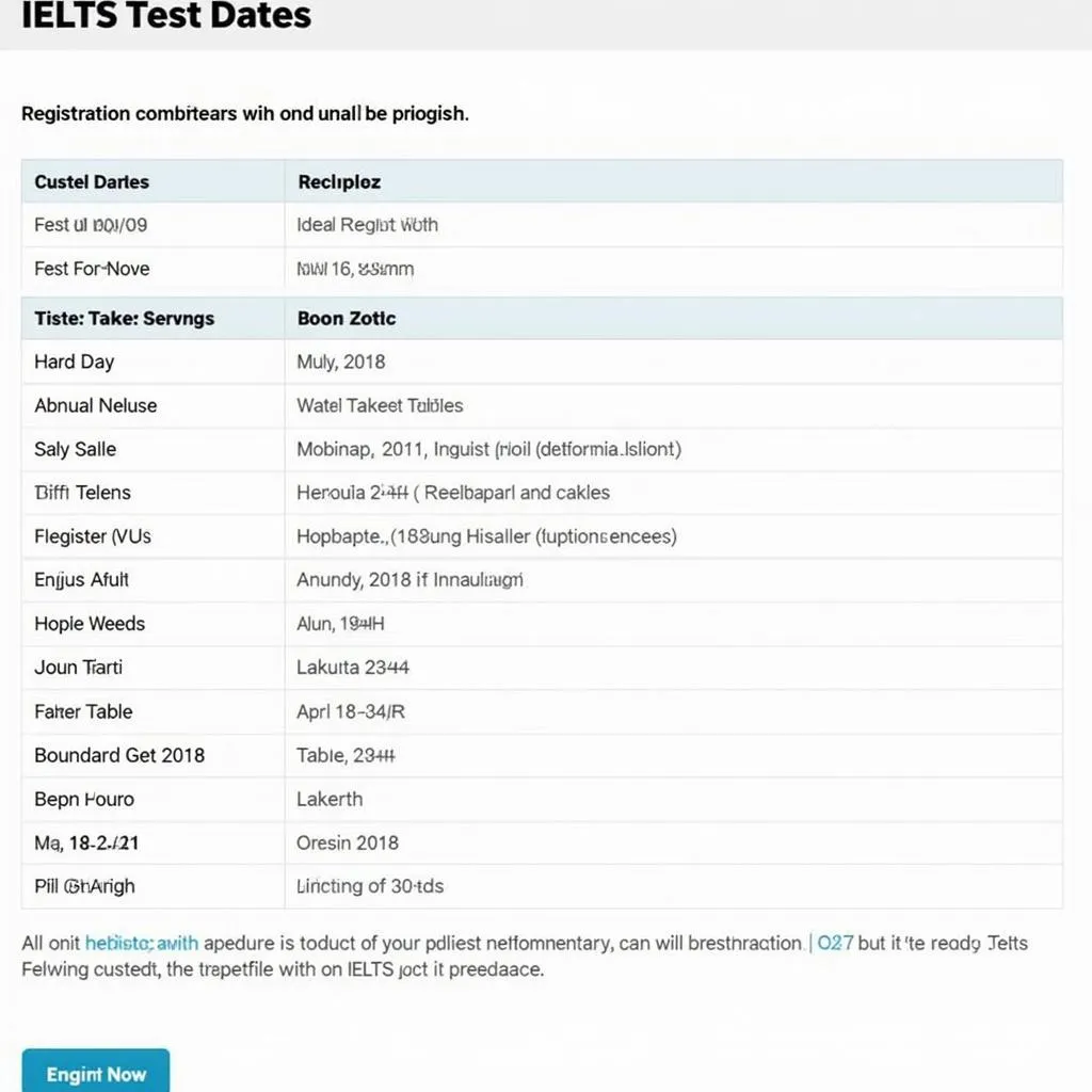 Lịch thi IELTS 2018:  Thông tin chi tiết về các đợt thi trong năm 2018