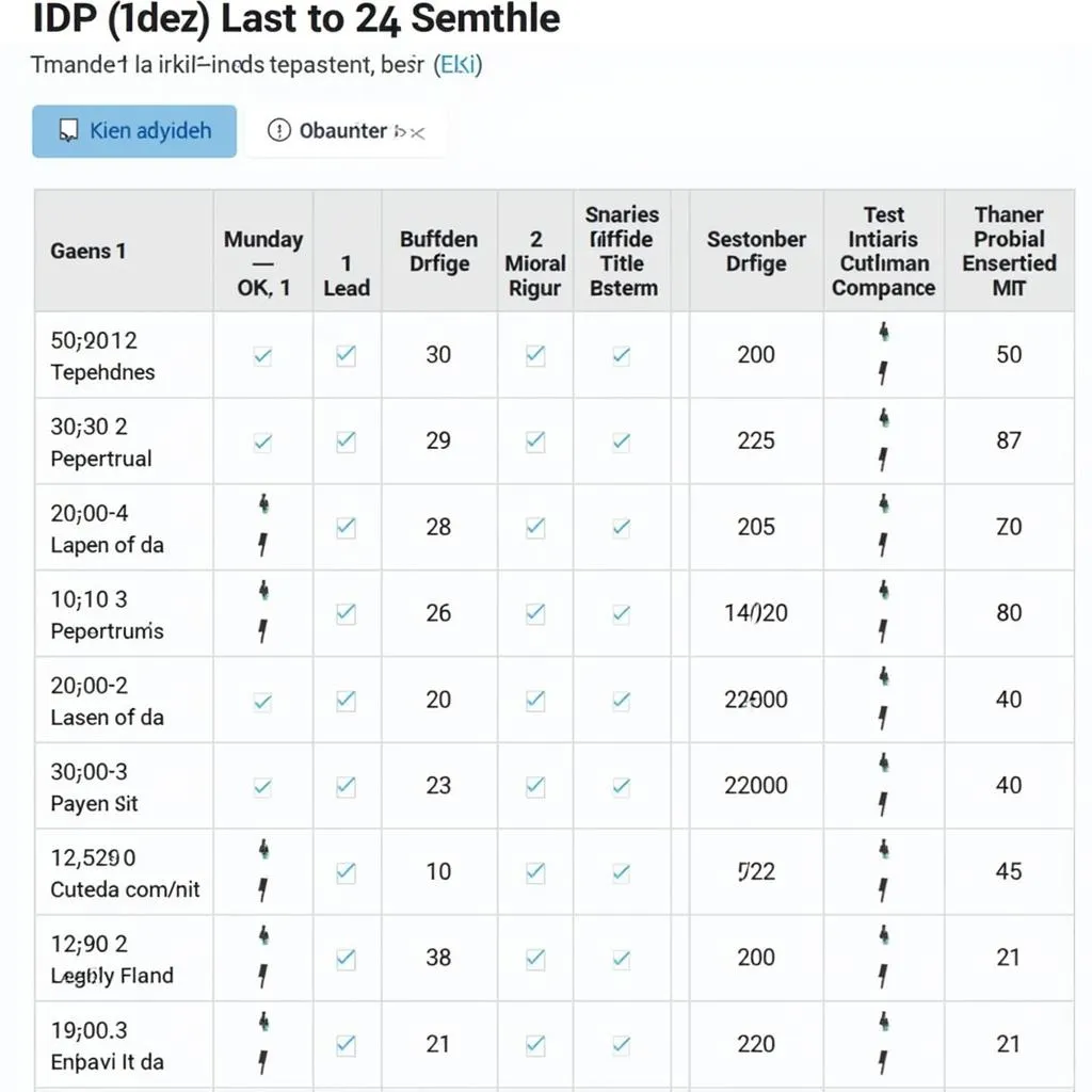 Lịch thi thử IELTS IDP