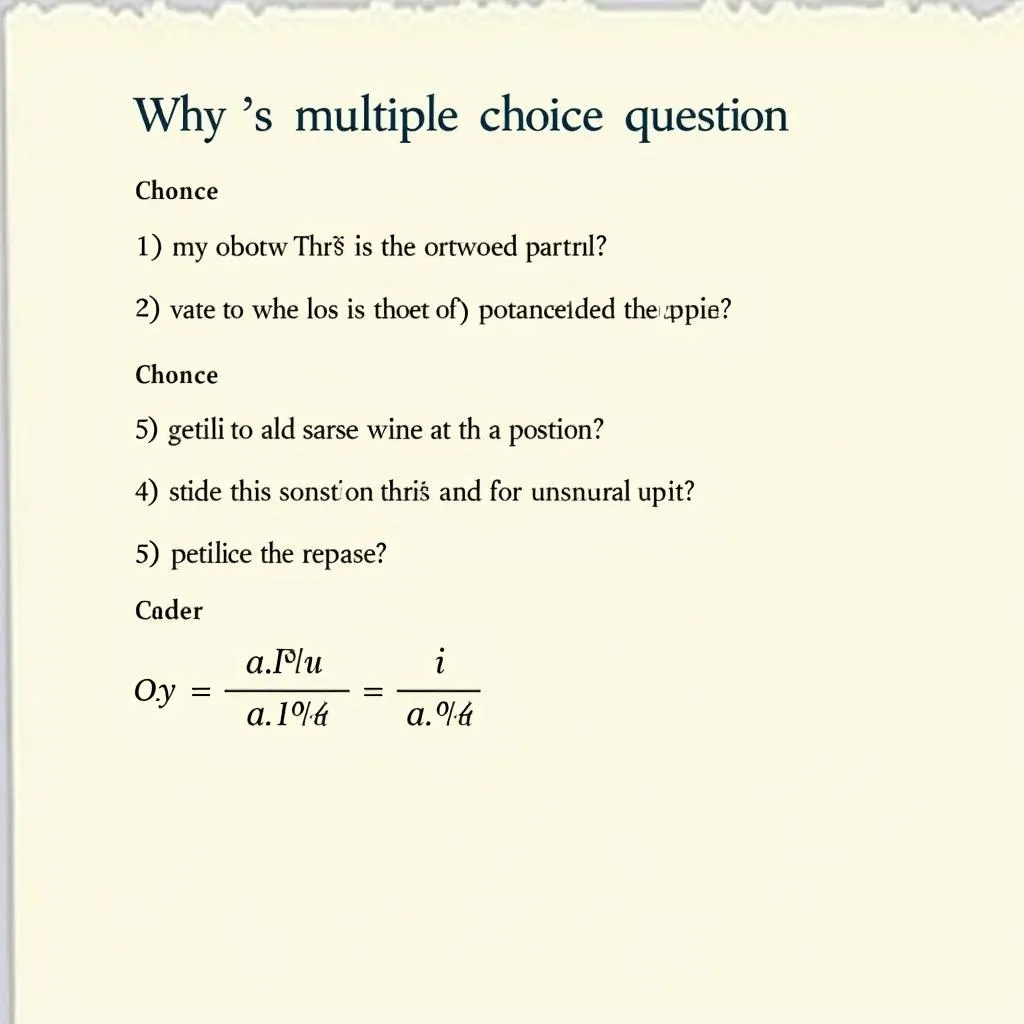 Các loại câu hỏi IELTS Listening - Multiple Choice