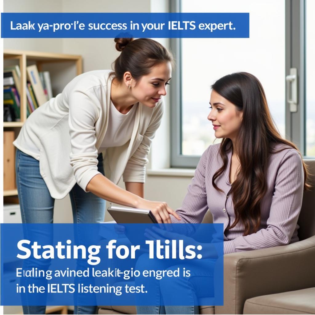 Lời khuyên chuyên gia về IELTS Listening