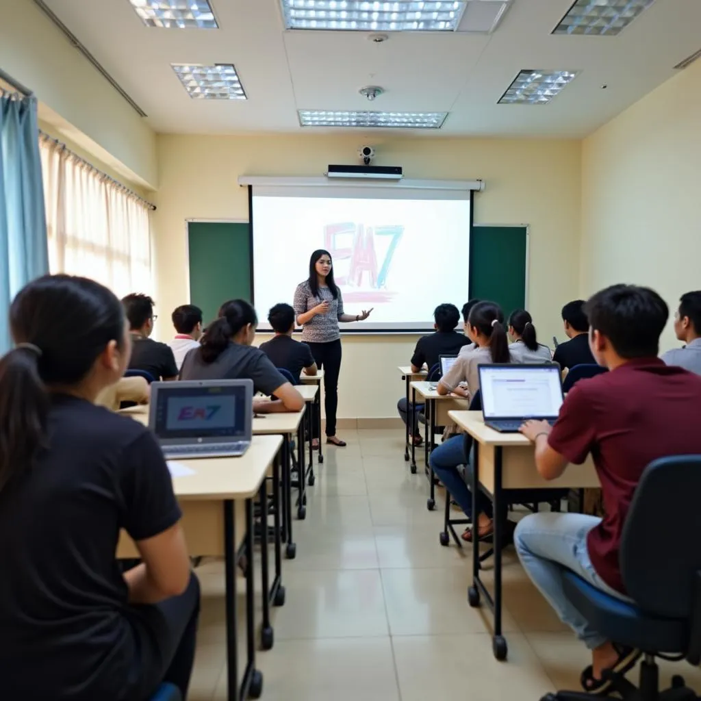 Lớp học IELTS sôi nổi tại Hải Phòng