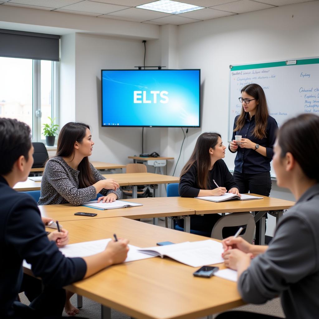 Lớp học IELTS tại trung tâm Ngoại Ngữ CEO