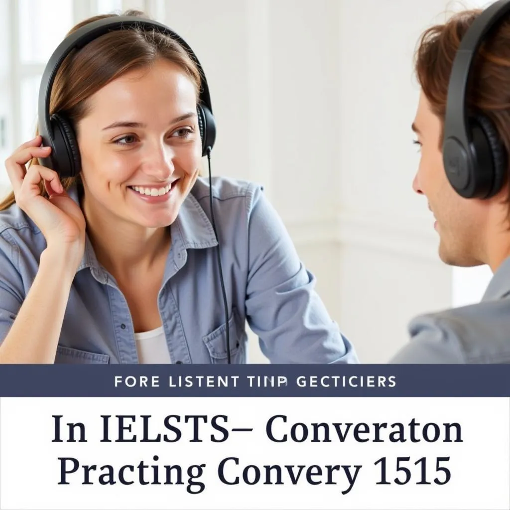 Luyện nghe IELTS Listening Conversation