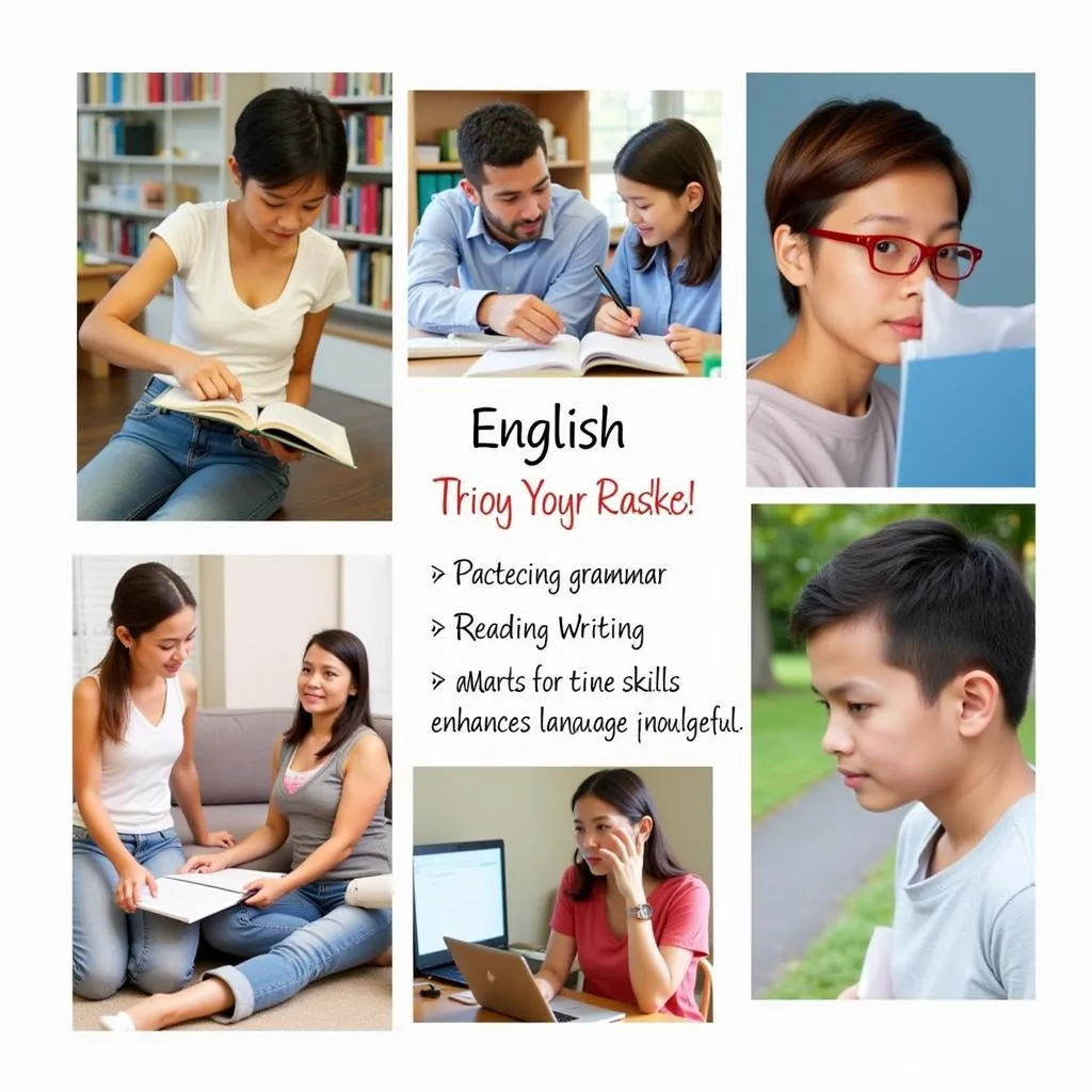 Luyện ngữ pháp IELTS qua 4 kỹ năng Nghe, Nói, Đọc, Viết