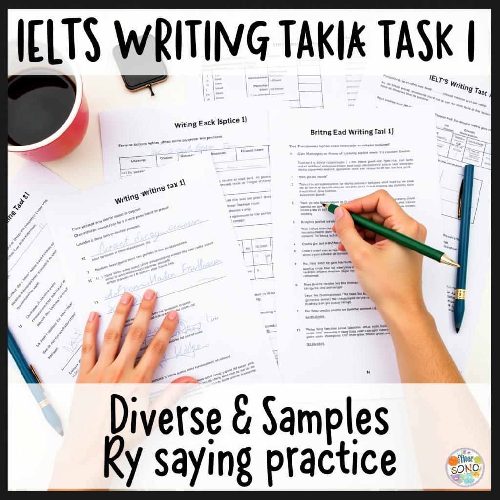 Luyện tập với các bài mẫu IELTS Writing Task 1