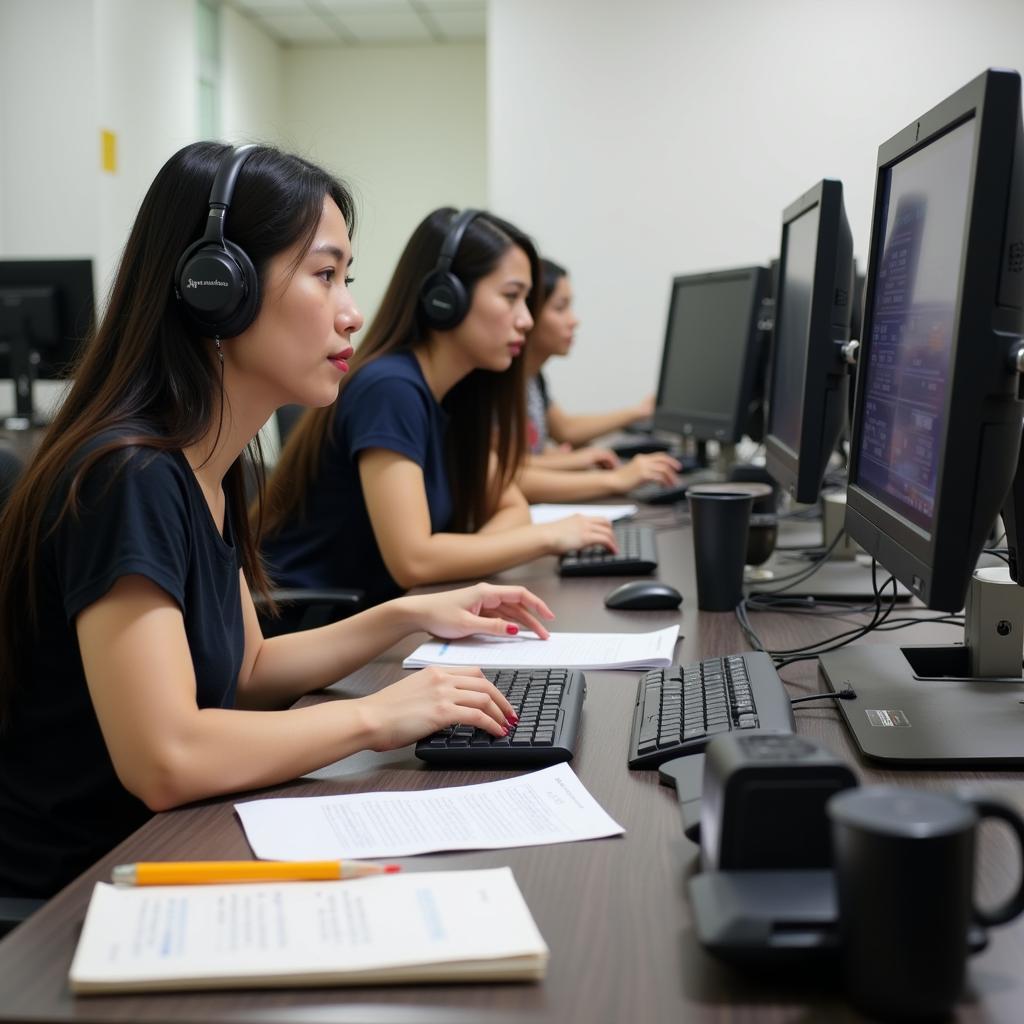 Luyện thi IELTS Computer Listening tại Hà Nội