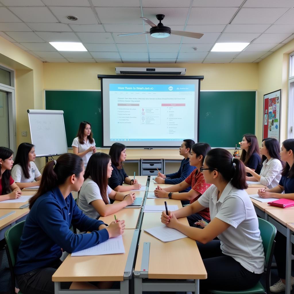 Luyện thi IELTS tại trung tâm Ngoại Ngữ CEO