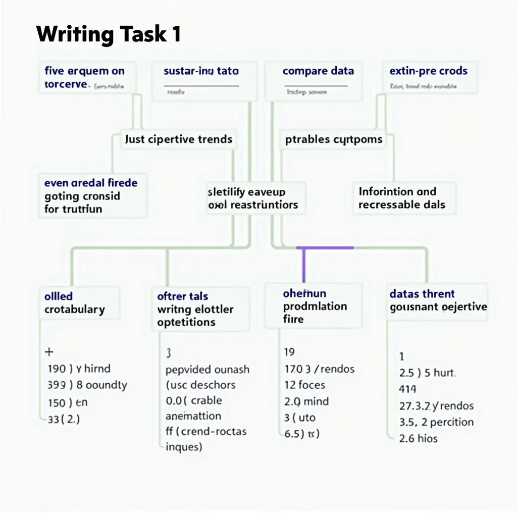 Ngữ pháp IELTS Writing Task 1