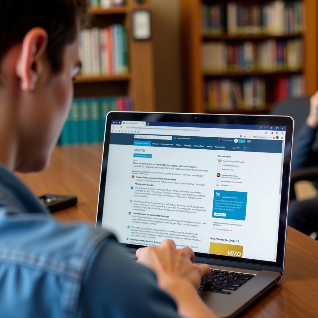 Người học đang tìm hiểu Cambridge IELTS 13