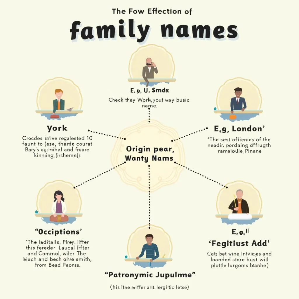 Phân loại Family names theo nguồn gốc