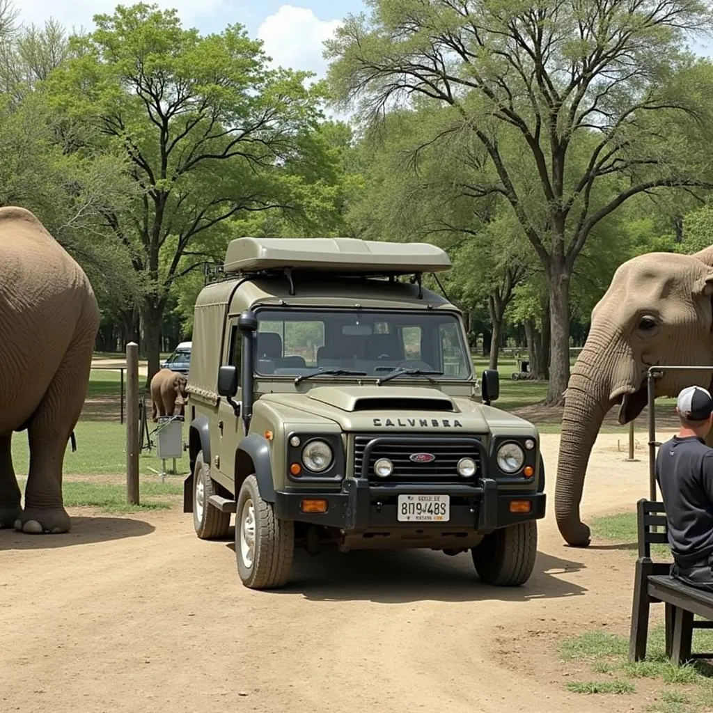 Hoạt động tại Ôrana Wildlife Park 