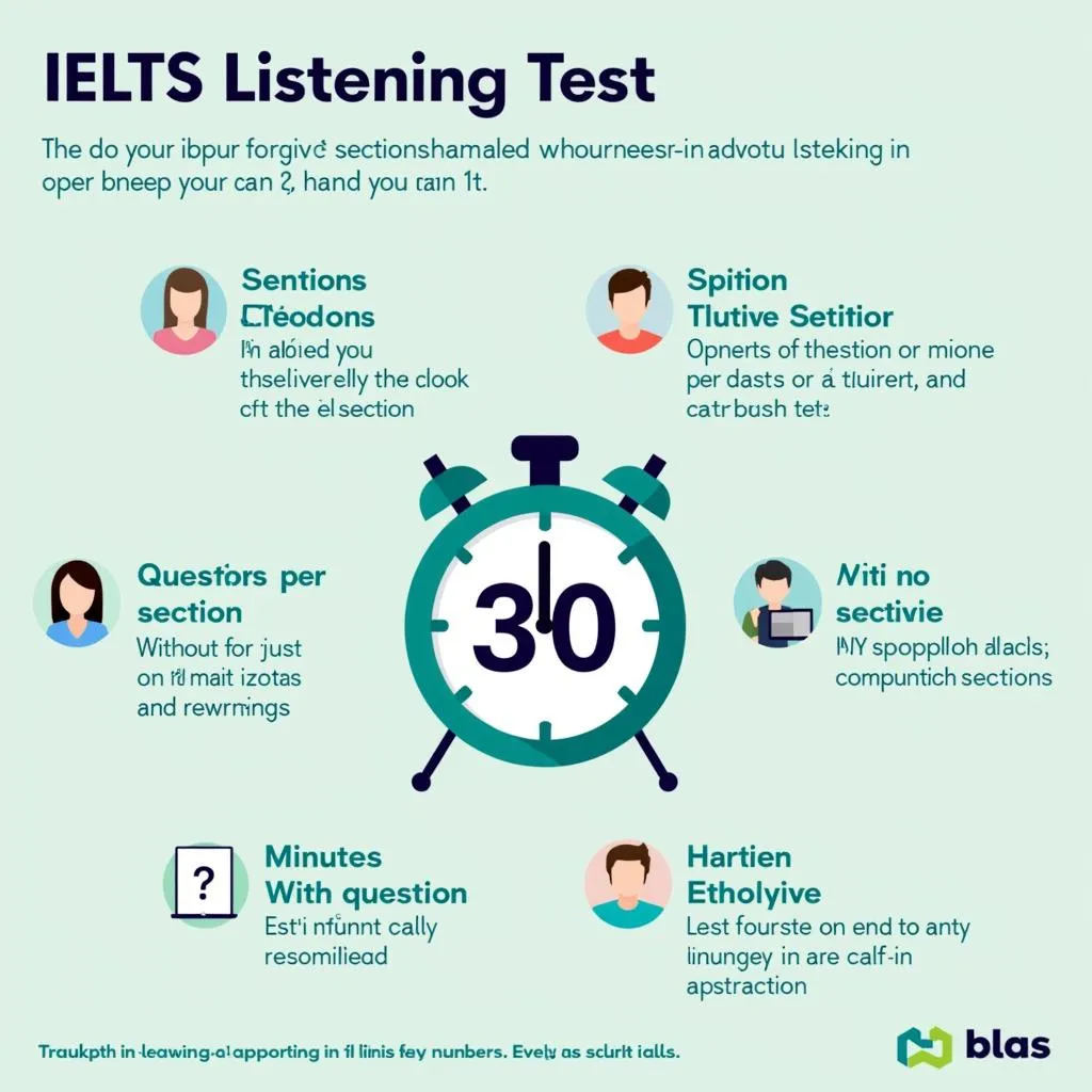 Phân bổ thời gian thi IELTS Listening