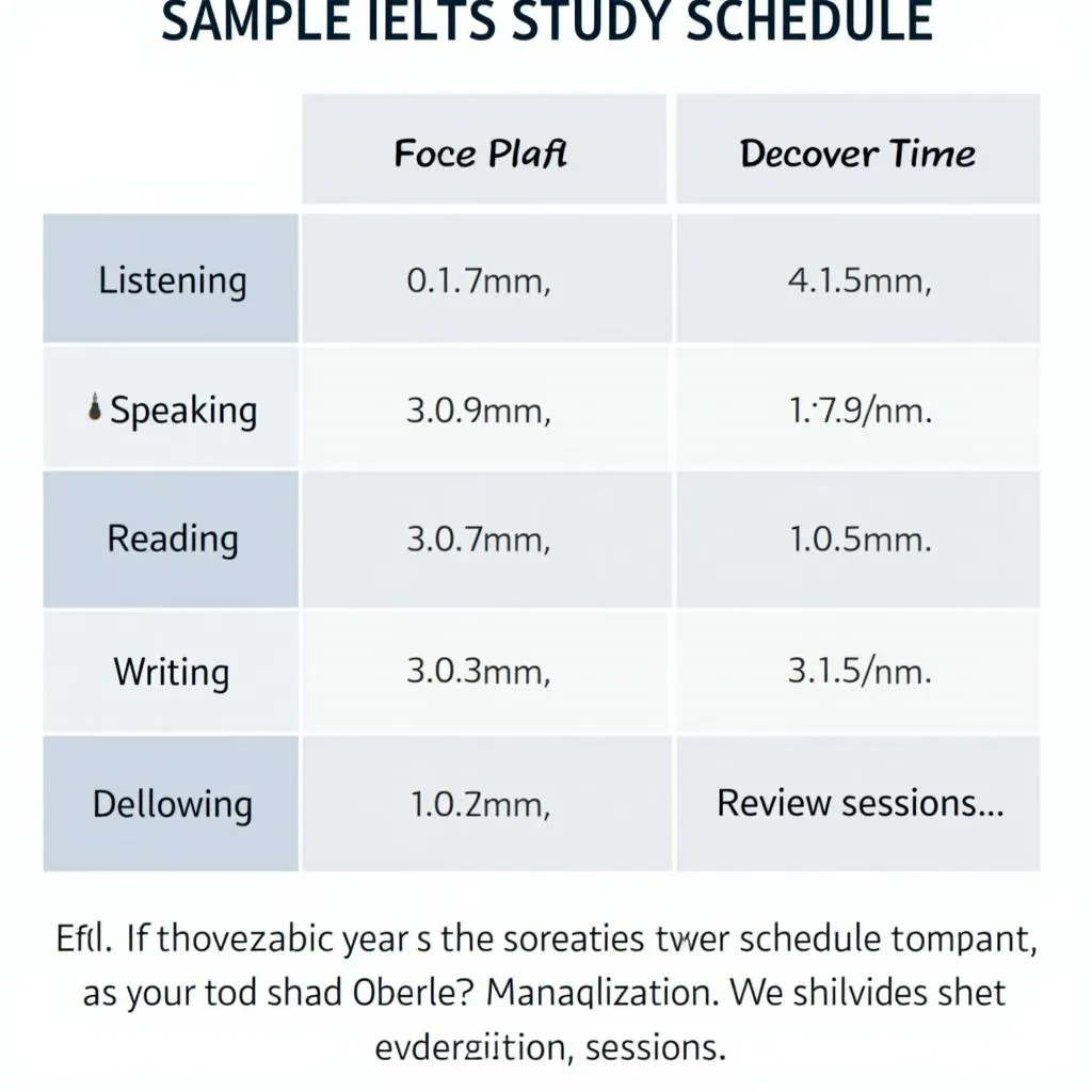 Lịch trình học IELTS hiệu quả