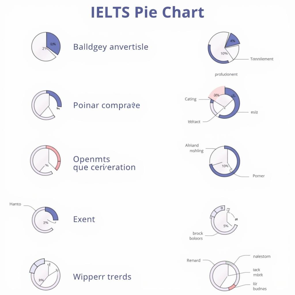 Phân tích biểu đồ tròn IELTS Liz