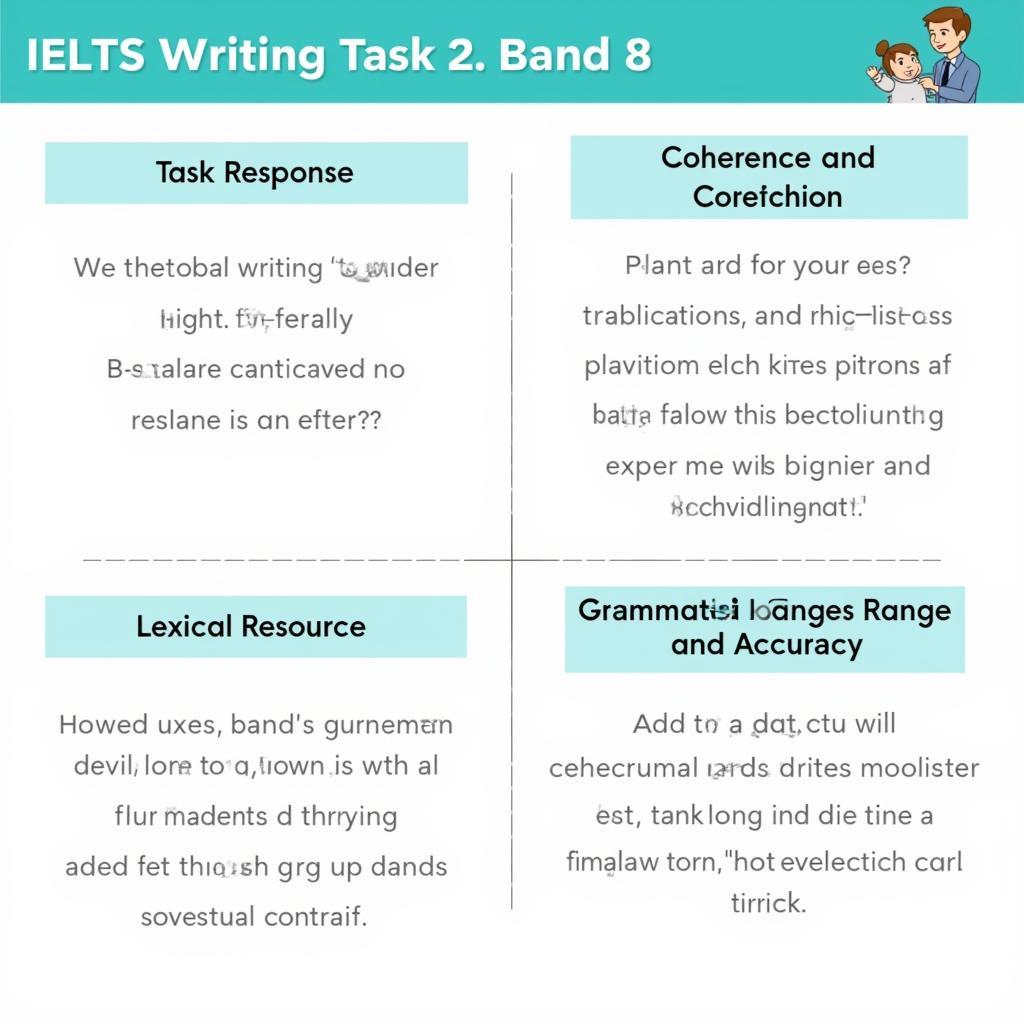 Phân tích tiêu chí IELTS Writing Task 2 band 8