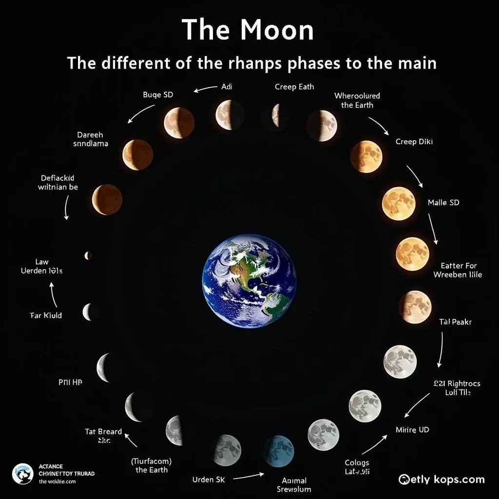 Ảnh minh họa Phases of the Moon