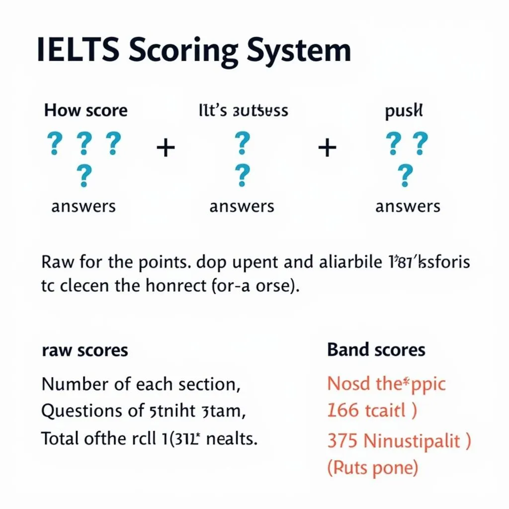 Hệ thống tính điểm IELTS Reading