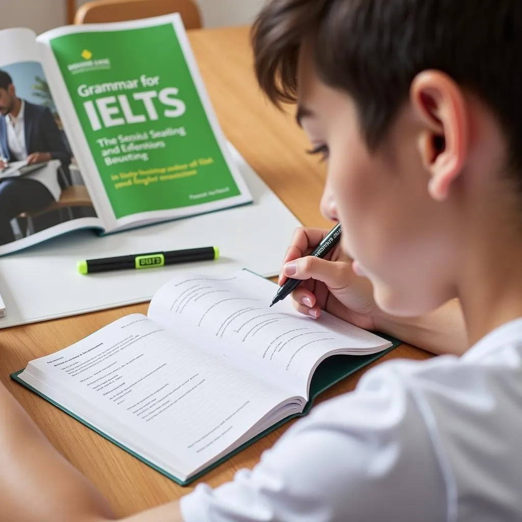 Sách Grammar for IELTS giúp nâng cao band điểm