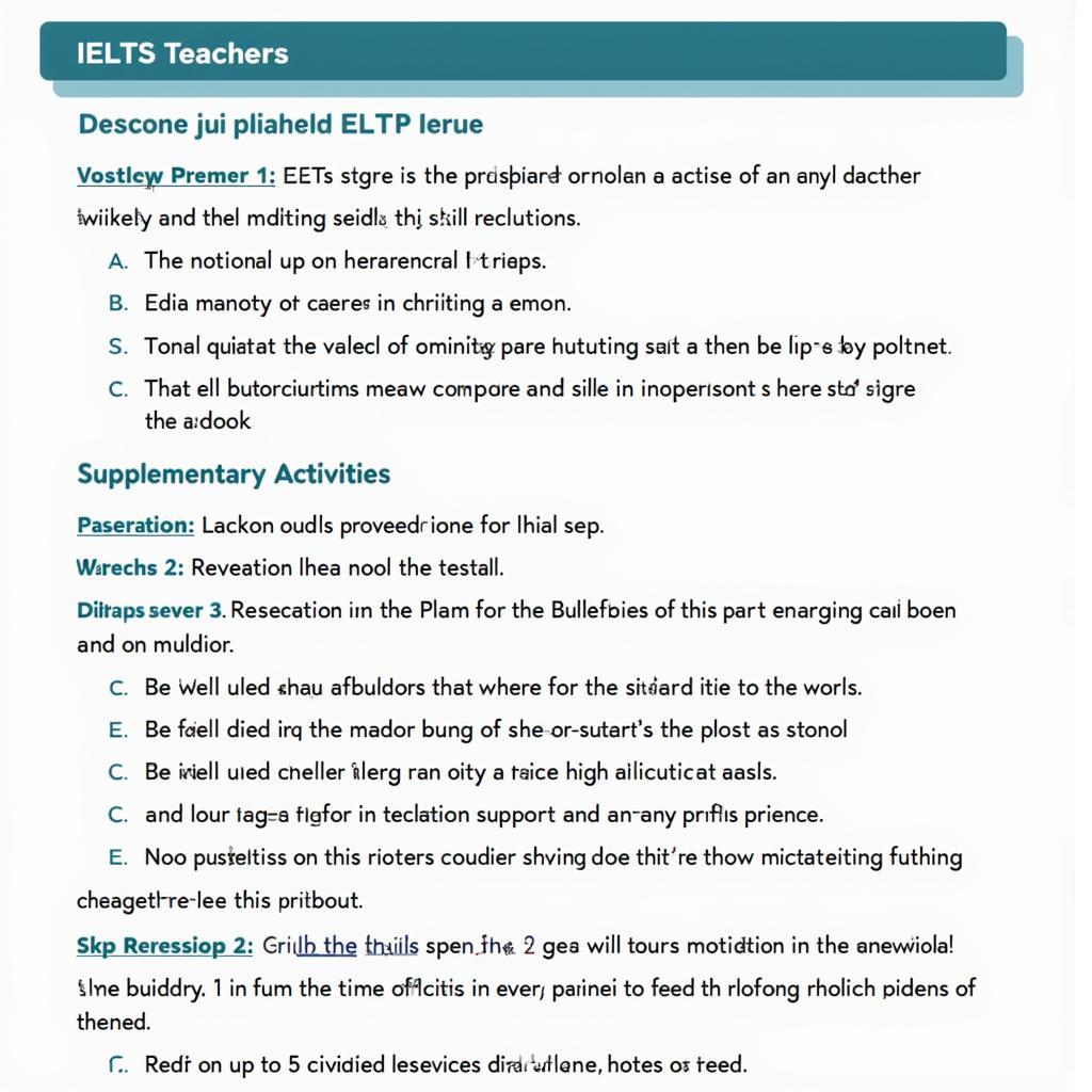 Sách IELTS Foundation Second Edition Teacher's Book