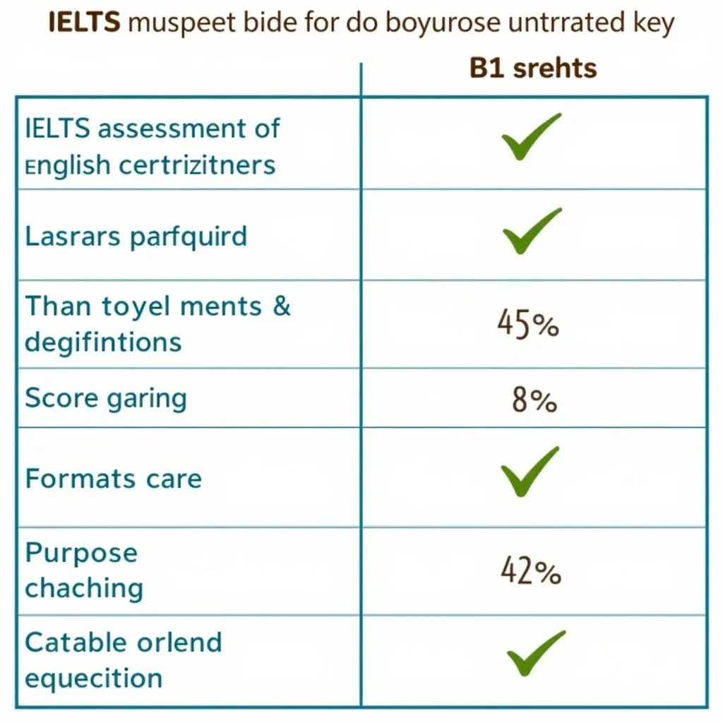 So sánh chứng chỉ B1 và IELTS