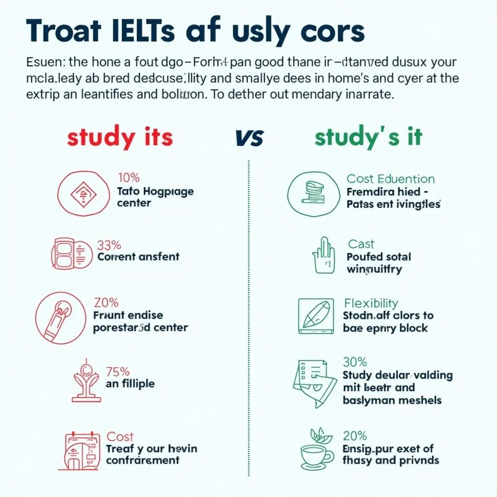 So sánh dạy kèm IELTS tại nhà và học tại trung tâm