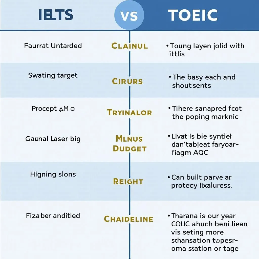 So sánh IELTS và TOEIC