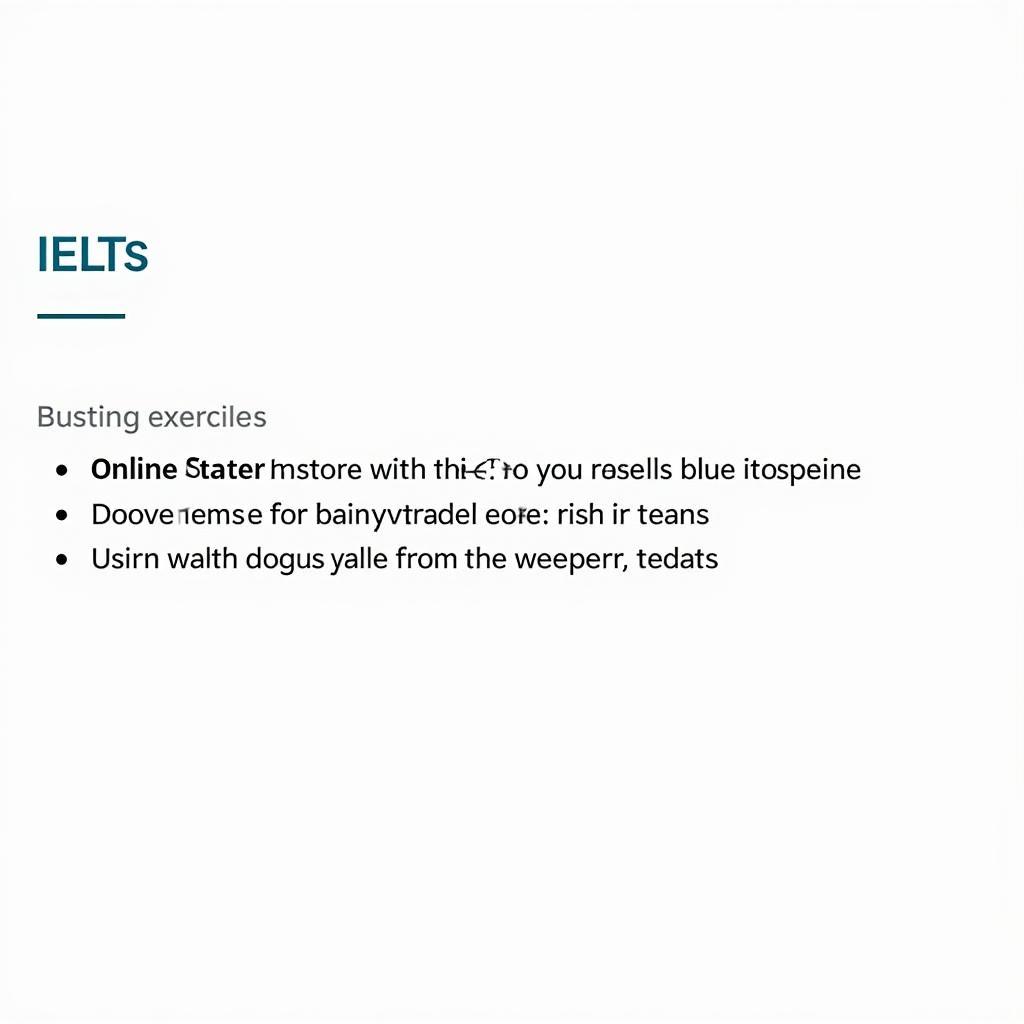 Tài liệu luyện thi IELTS online