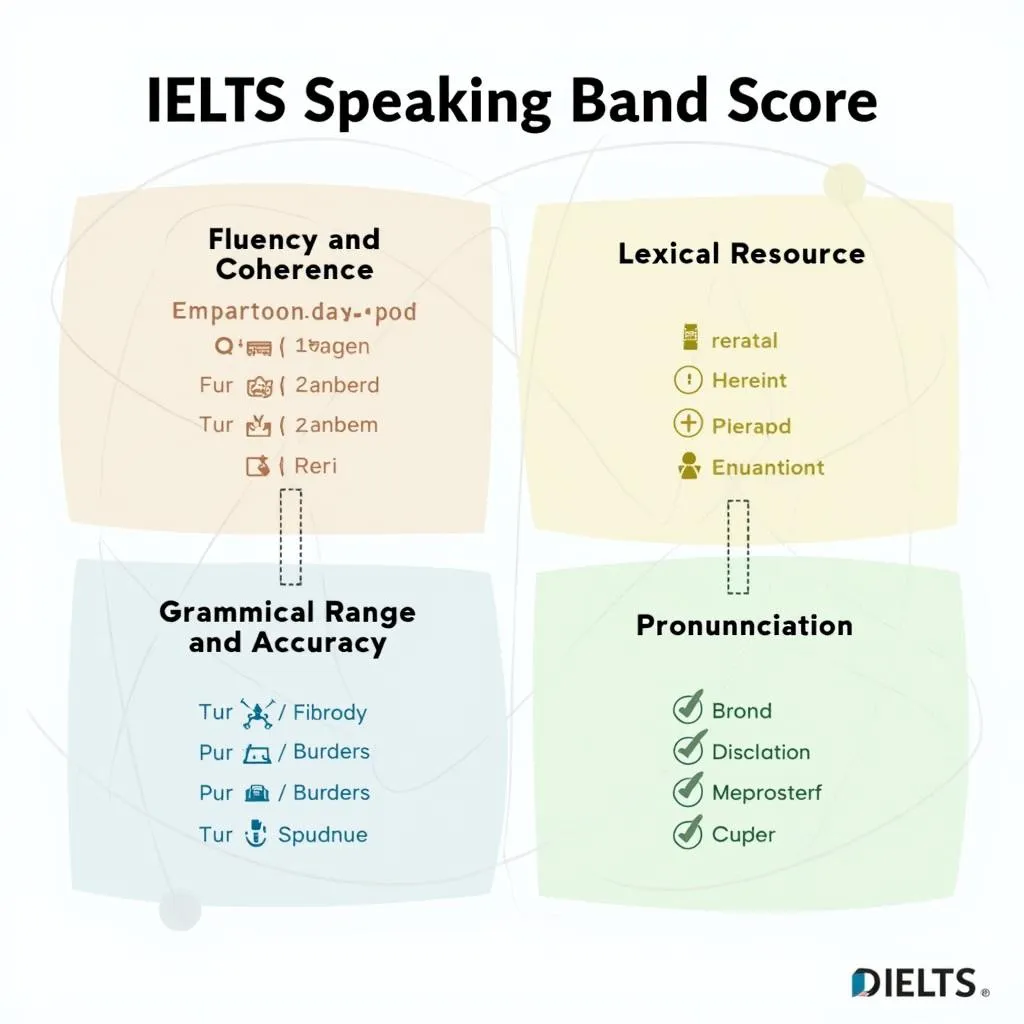 Bảng tiêu chí chấm điểm IELTS Speaking