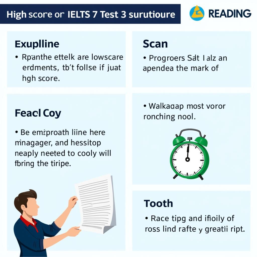 Bí quyết đạt điểm cao IELTS 7 Test 3 Reading