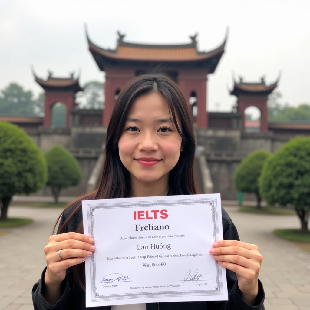 Câu chuyện tự học IELTS 8.0 của Lan Hương