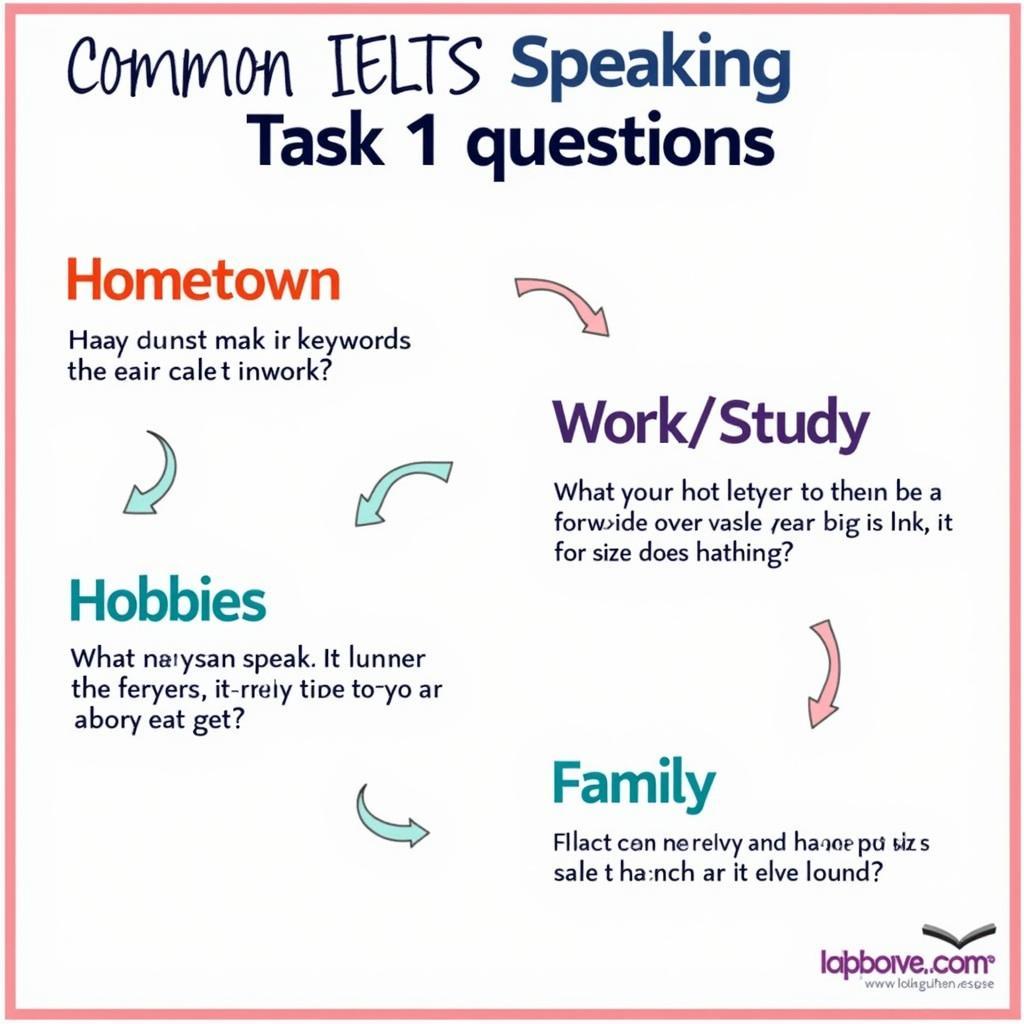 Câu hỏi IELTS Speaking Task 1 phổ biến