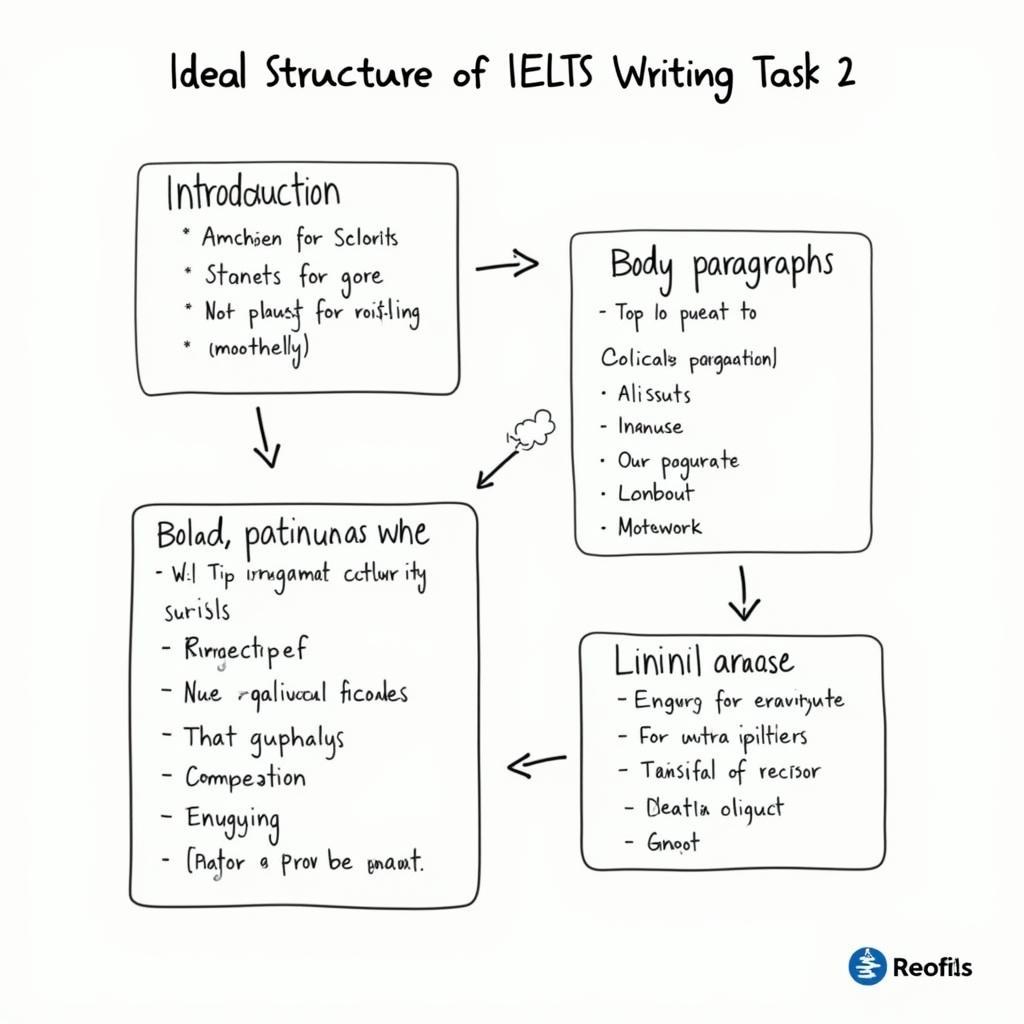 Cấu trúc bài viết IELTS Writing Task 2