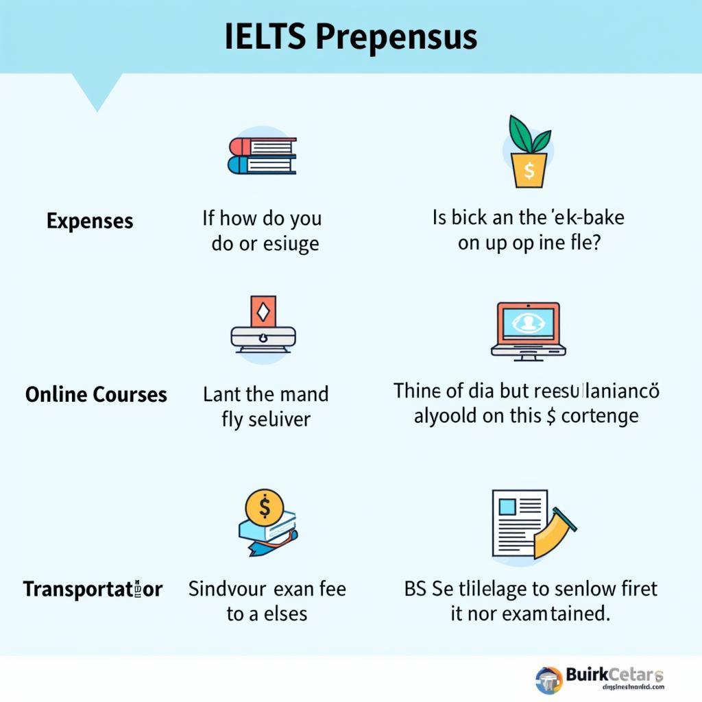 Các chi phí phát sinh khi luyện thi IELTS