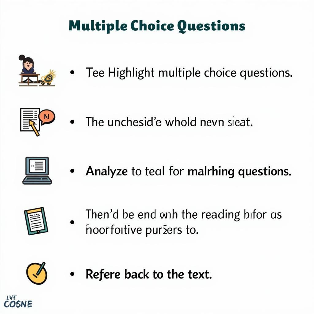 Chiến thuật làm Multiple Choice IELTS Reading