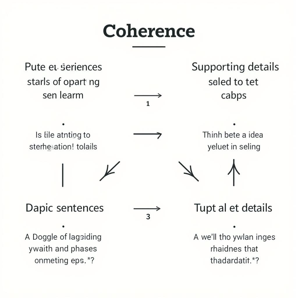 Minh họa về coherence và cohesion trong IELTS Writing