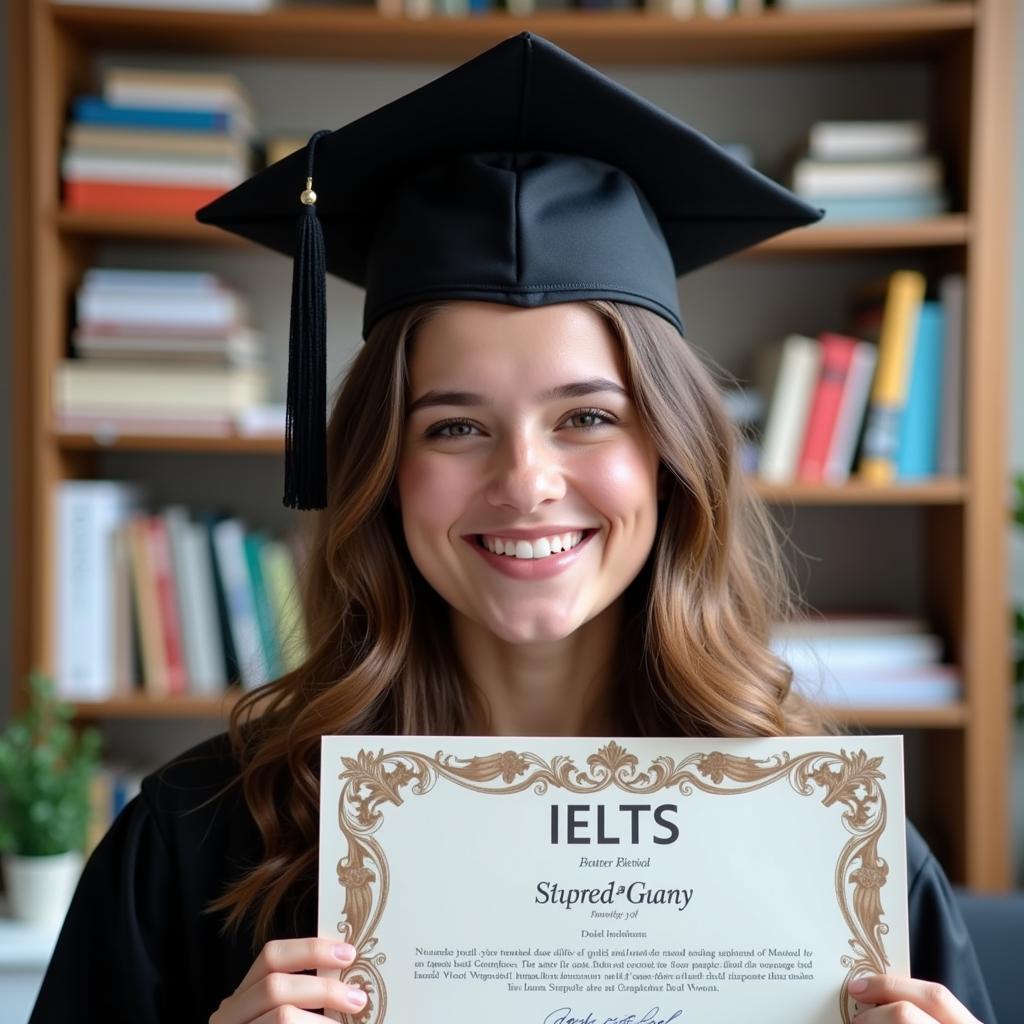 Đạt mục tiêu IELTS - Niềm vui chiến thắng