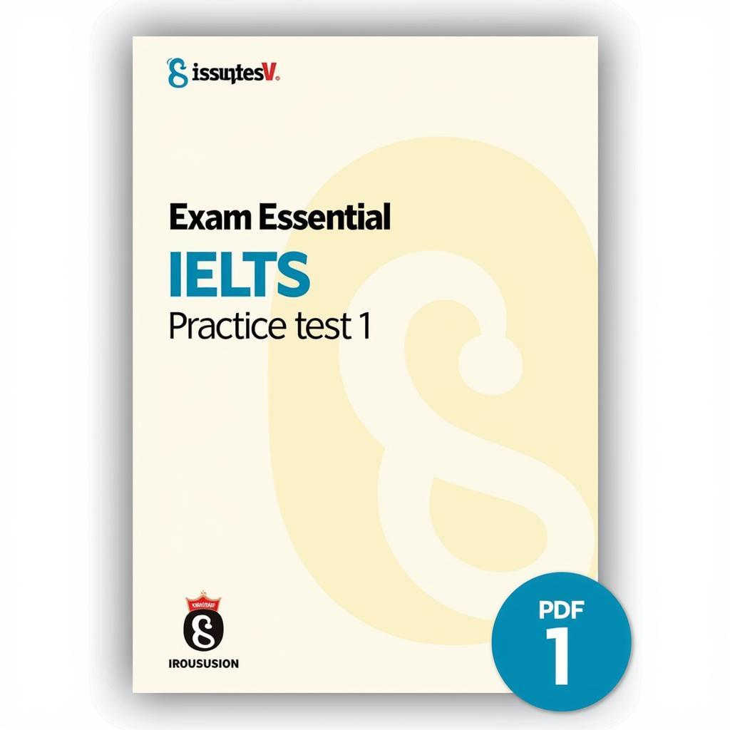 Exam Essential IELTS Practice Test 1 PDF - Bìa sách