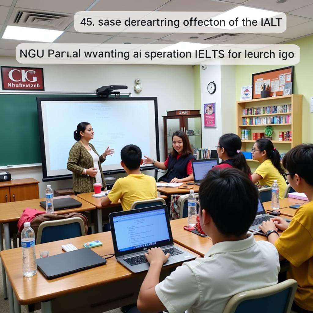 Học IELTS tại NGOẠI NGỮ CEO