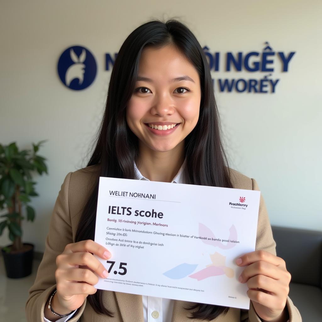 Học viên CEO đạt IELTS 7.5