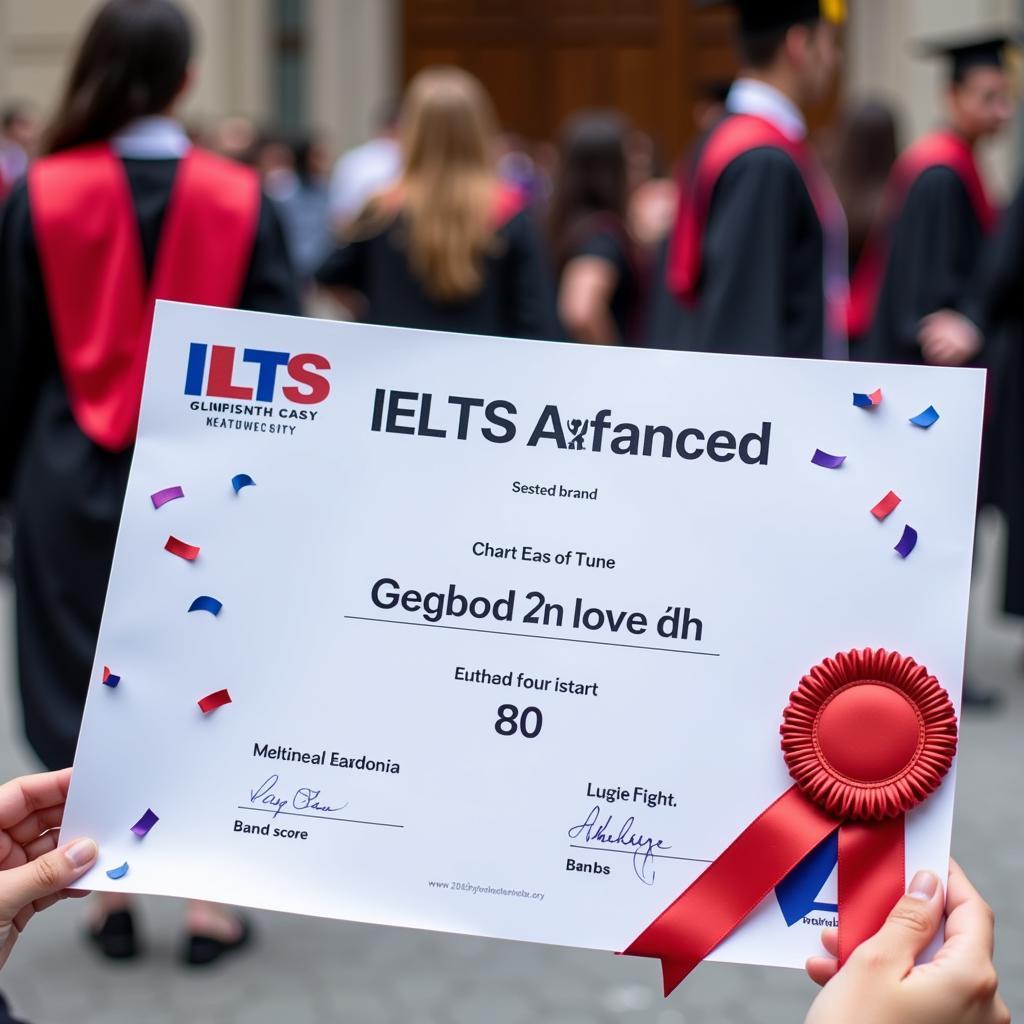 Học viên đạt 8.0 IELTS Advanced