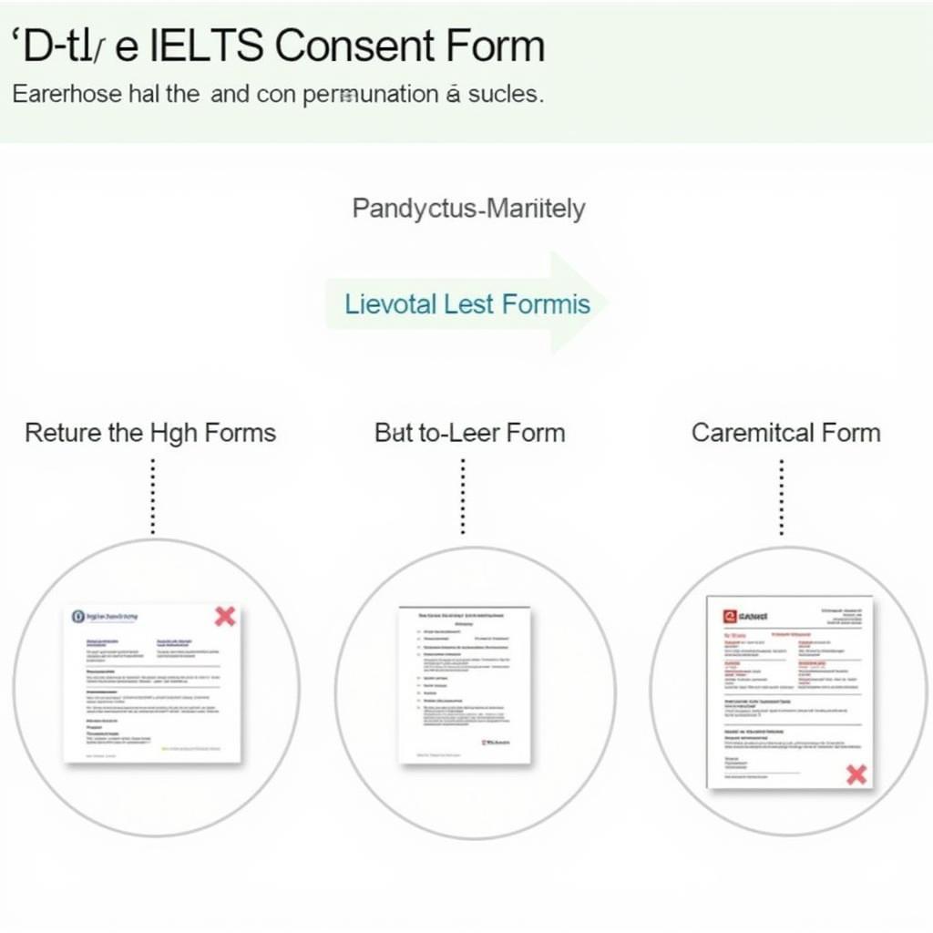 Hướng dẫn điền đơn đồng thuận IELTS