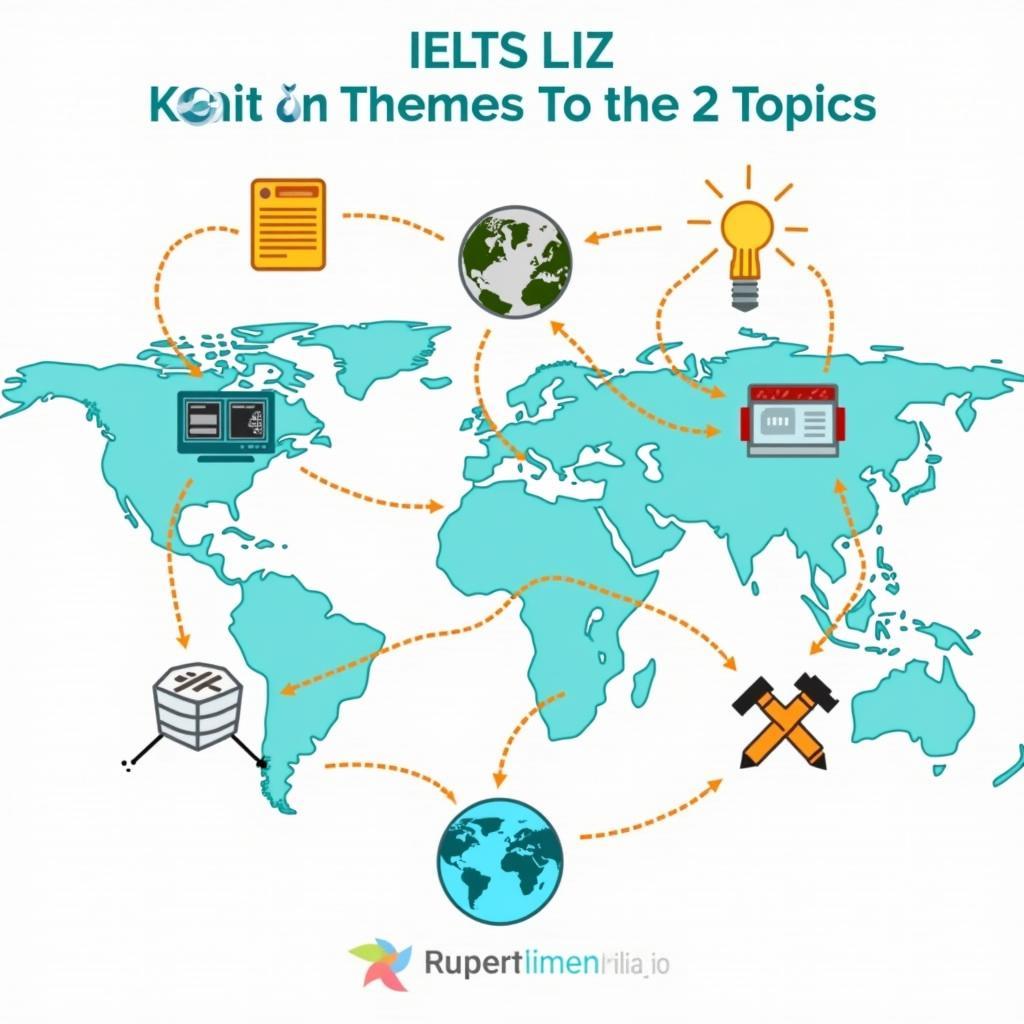 Các chủ đề phổ biến trong IELTS Liz Writing Task 2