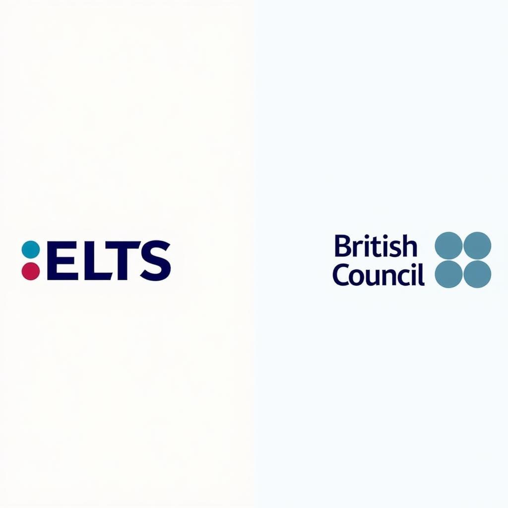 Biến thể logo IELTS của IDP và British Council