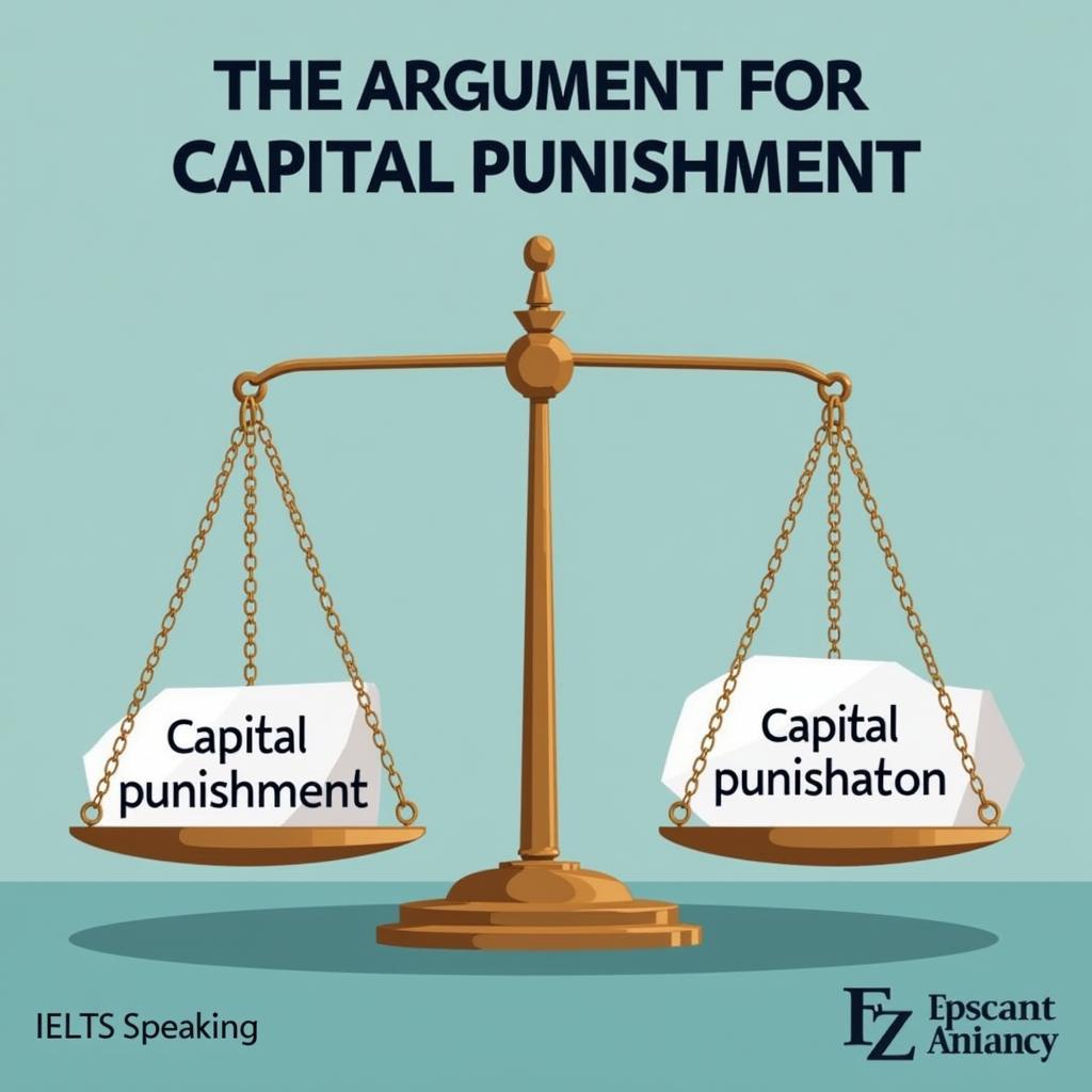 IELTS Speaking: Luận điểm về Capital Punishment