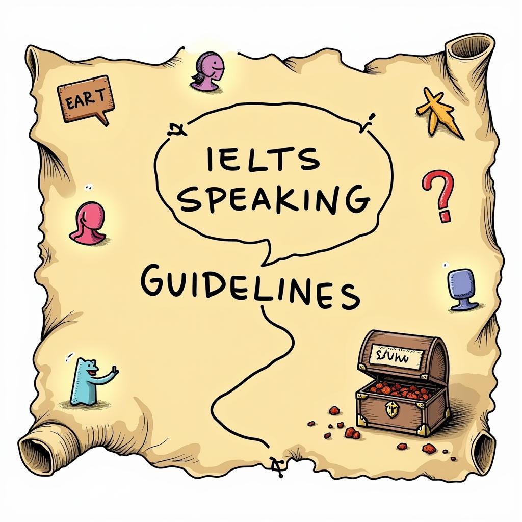 Bản đồ kho báu IELTS Speaking Guidelines