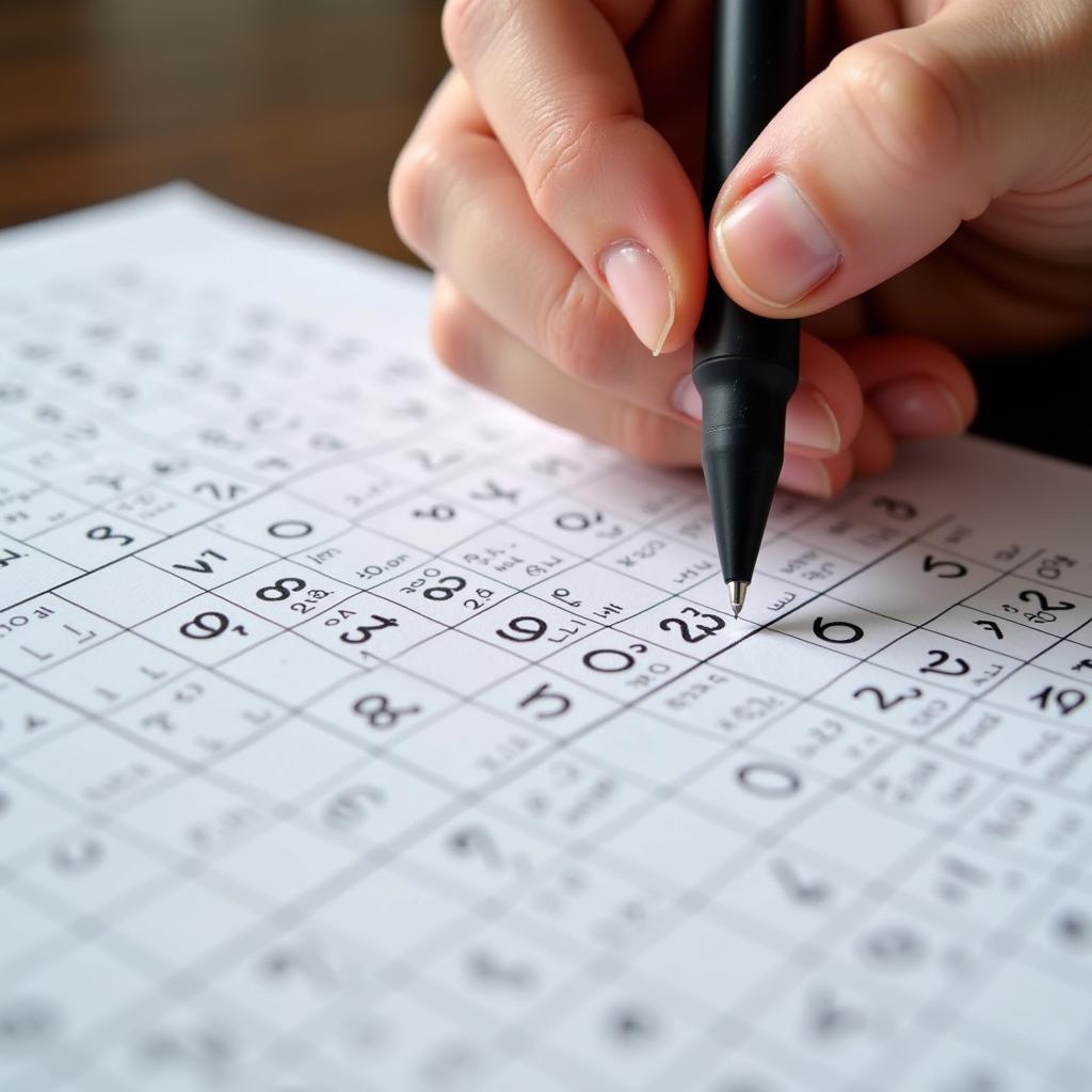 IELTS Speaking Part 1: Người chơi Sudoku