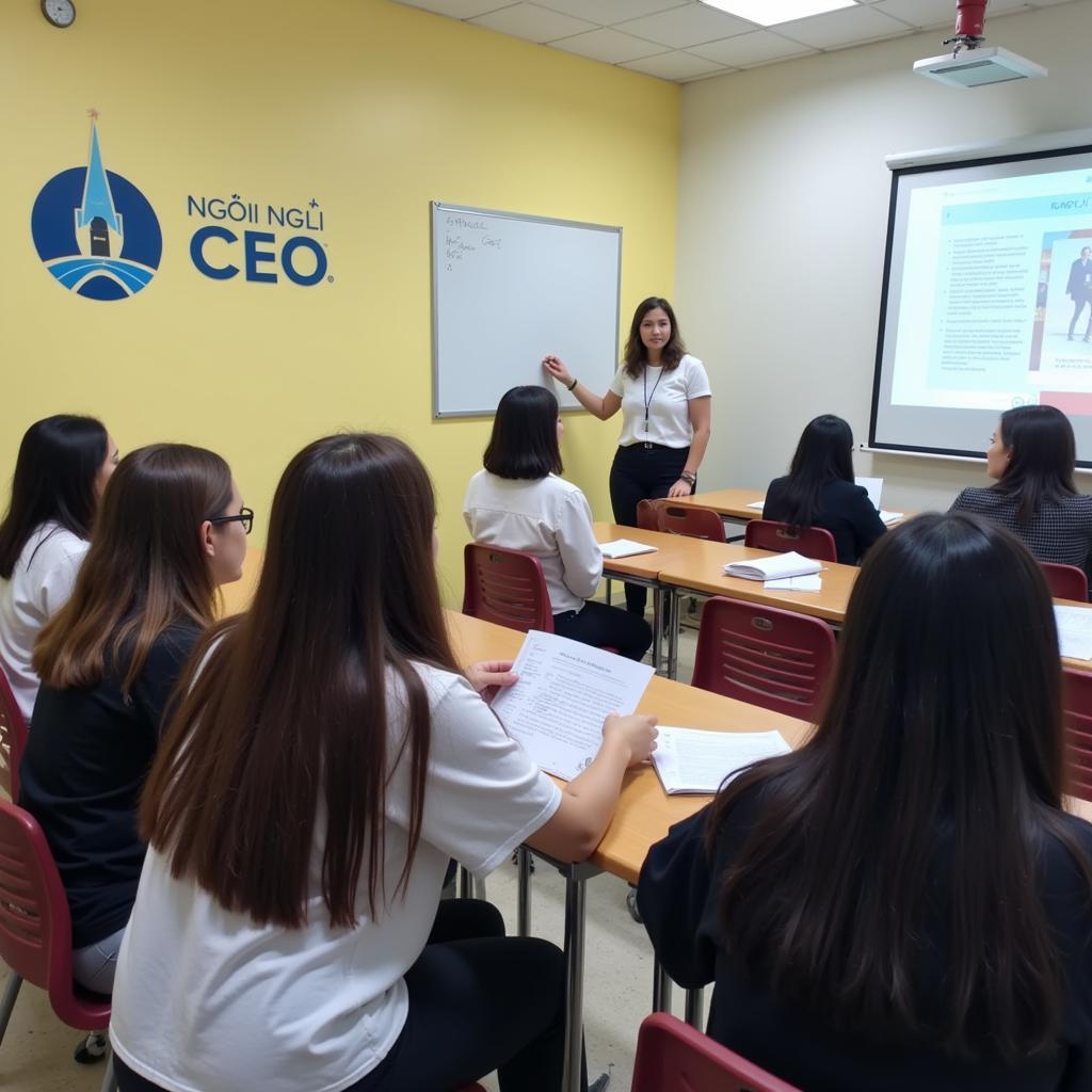 Khóa học IELTS tại NGOẠI NGỮ CEO