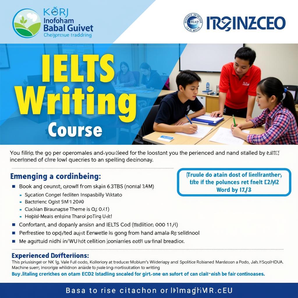 Khóa học IELTS Writing tại NGOẠI NGỮ CEO