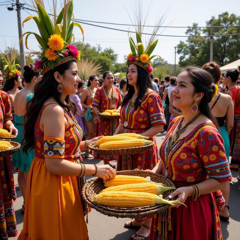 Lễ hội ngô ở Mexico