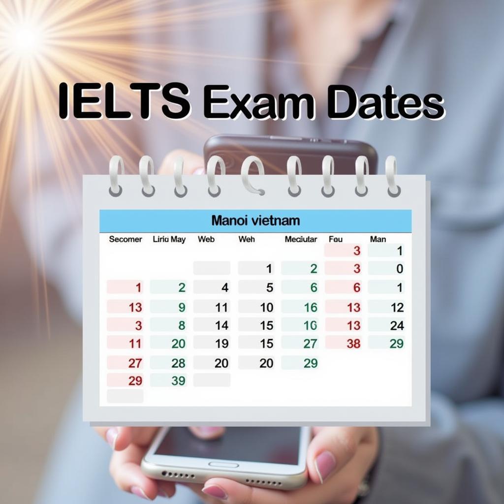 Lịch thi IELTS tại Hà Nội